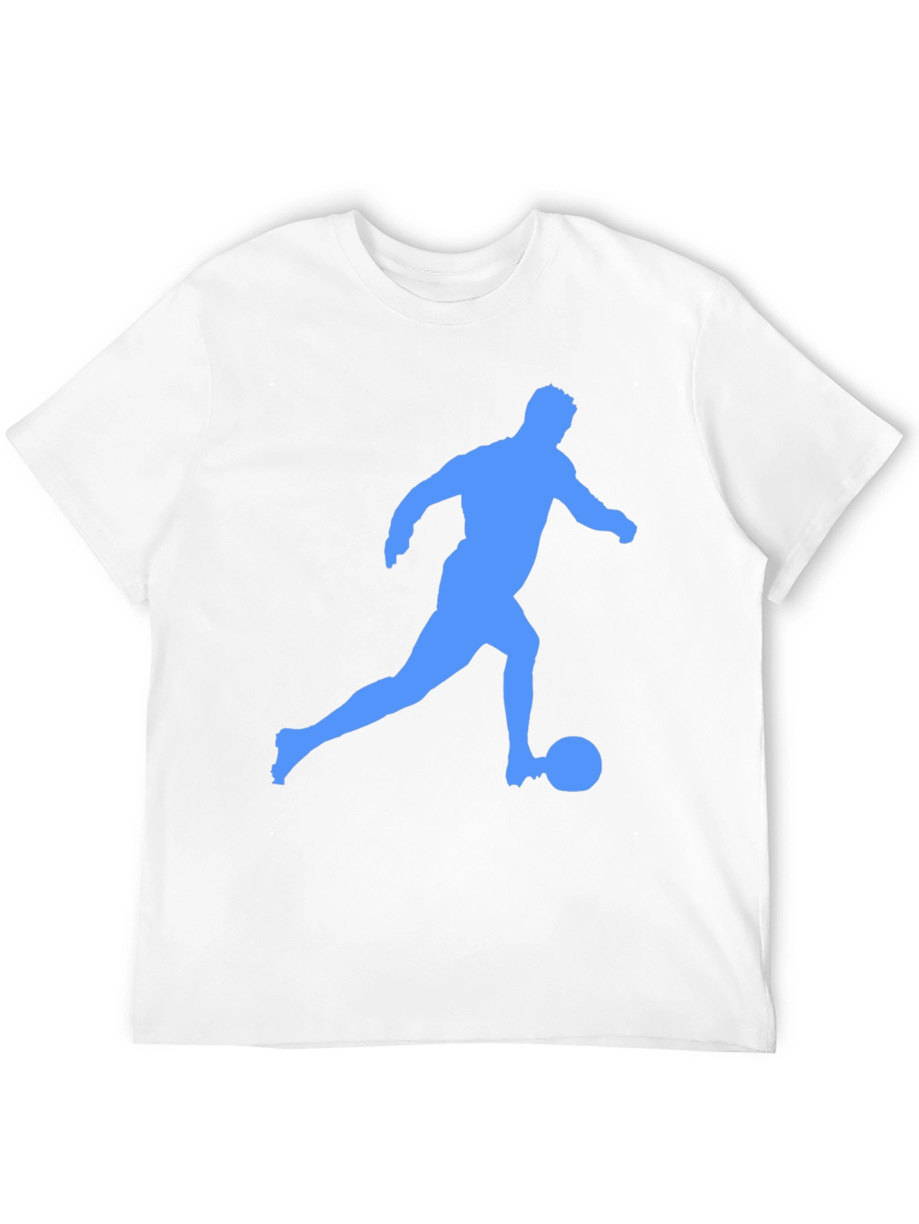 Soccer Player Graphic Tee - Black