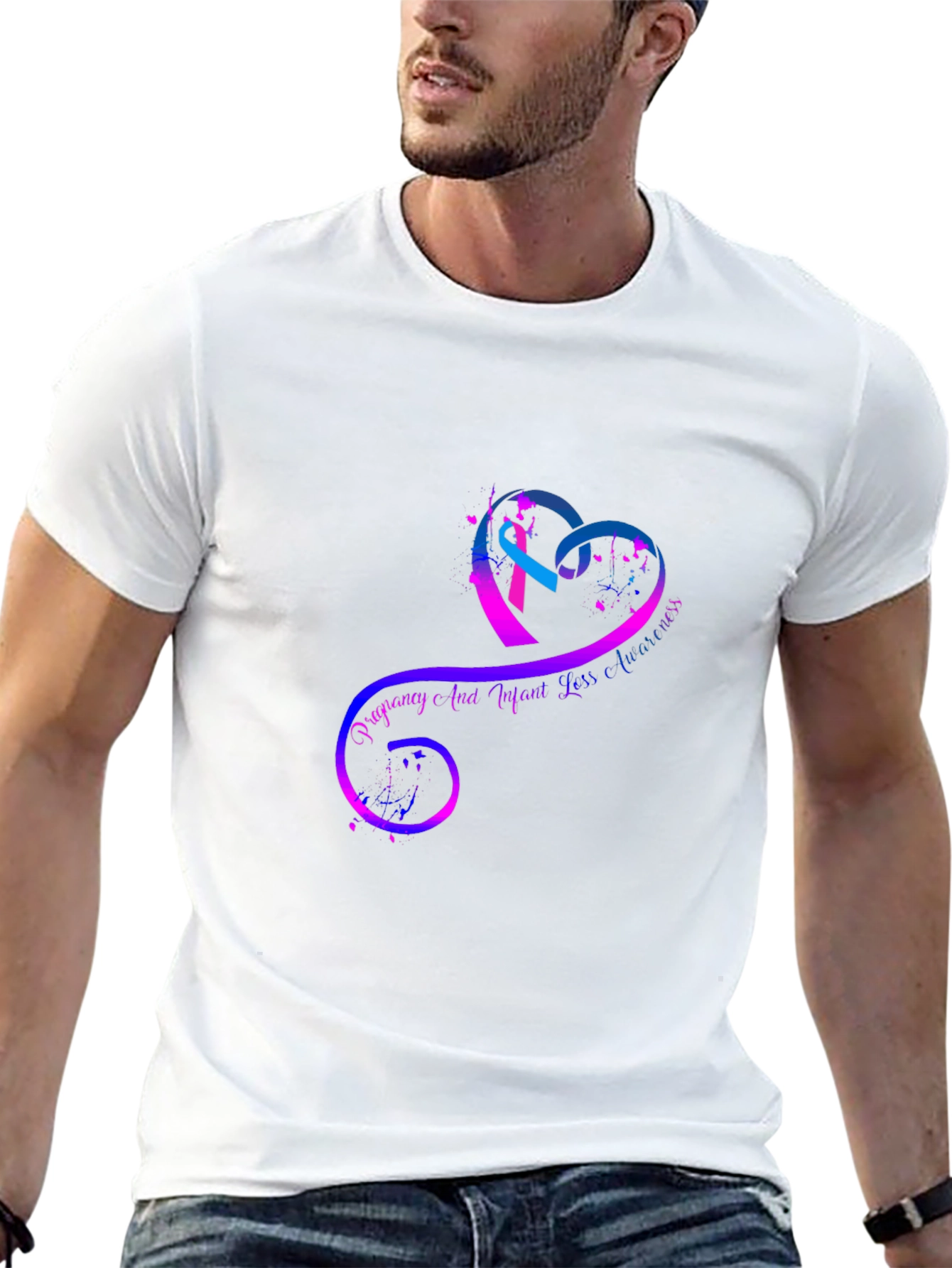 Pregnancy and Infant Loss Awareness T-Shirt