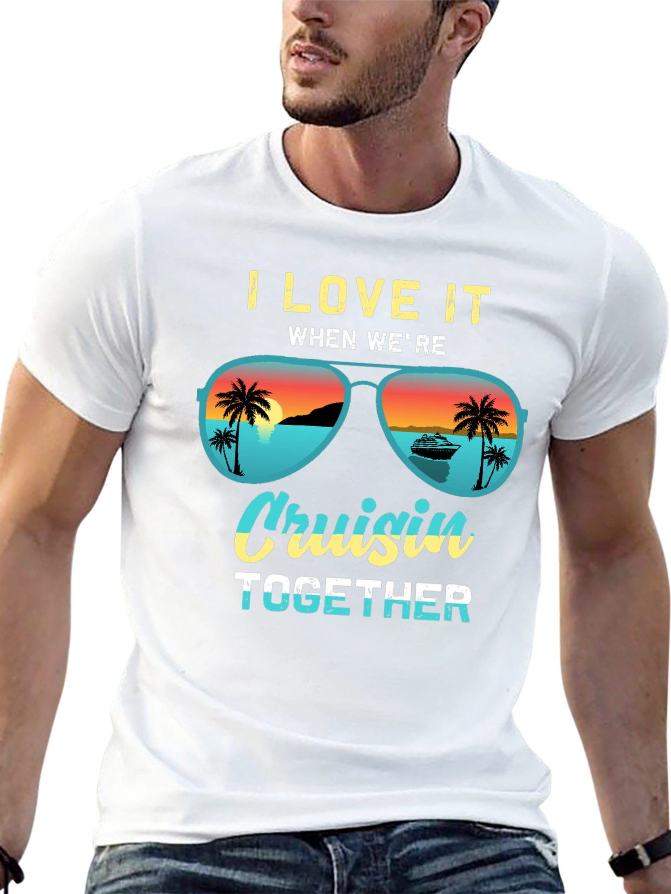 I Love It Cruisin Together Graphic Tee