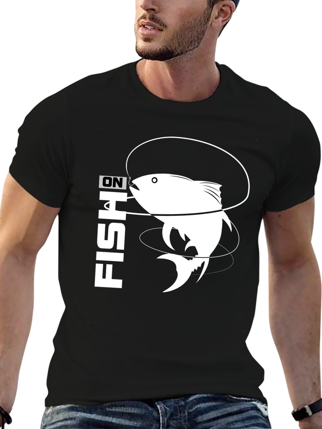 Fish On T-Shirt - Fishing Graphic Tee