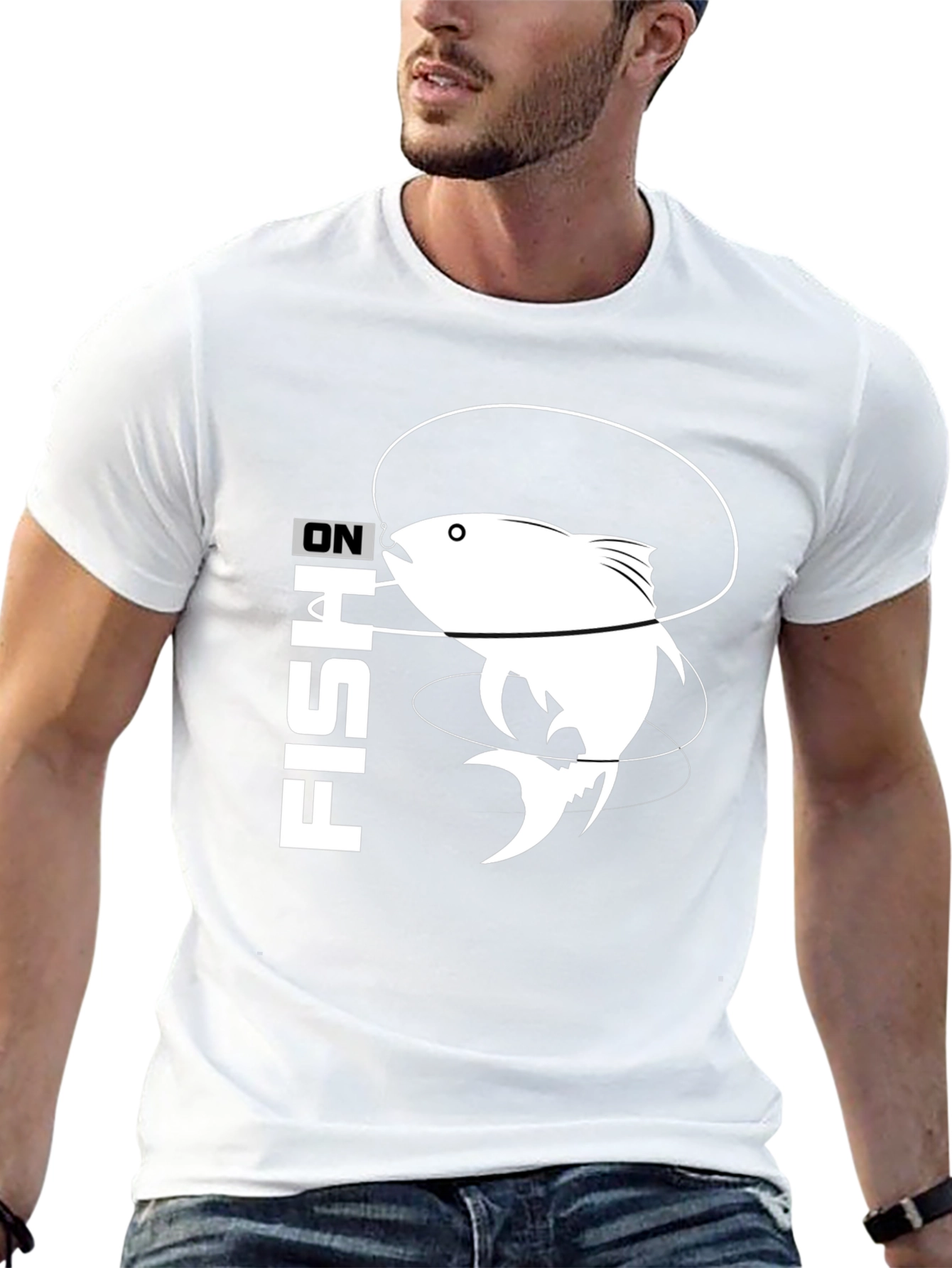Fish On T-Shirt - Fishing Graphic Tee