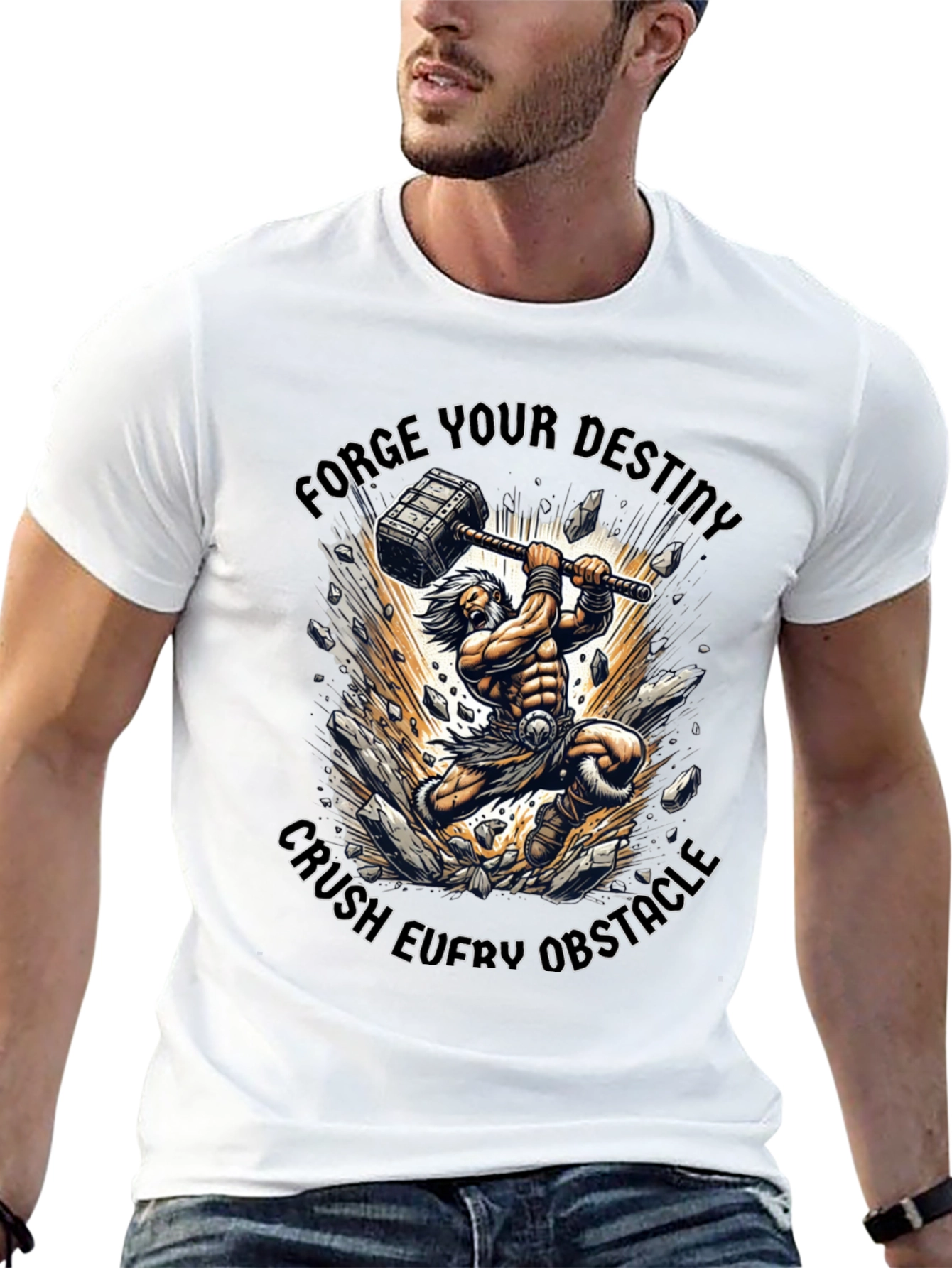 Forge Your Destiny Black T-Shirt
