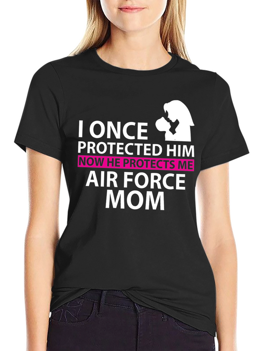 Air Force Mom Graphic T-Shirt