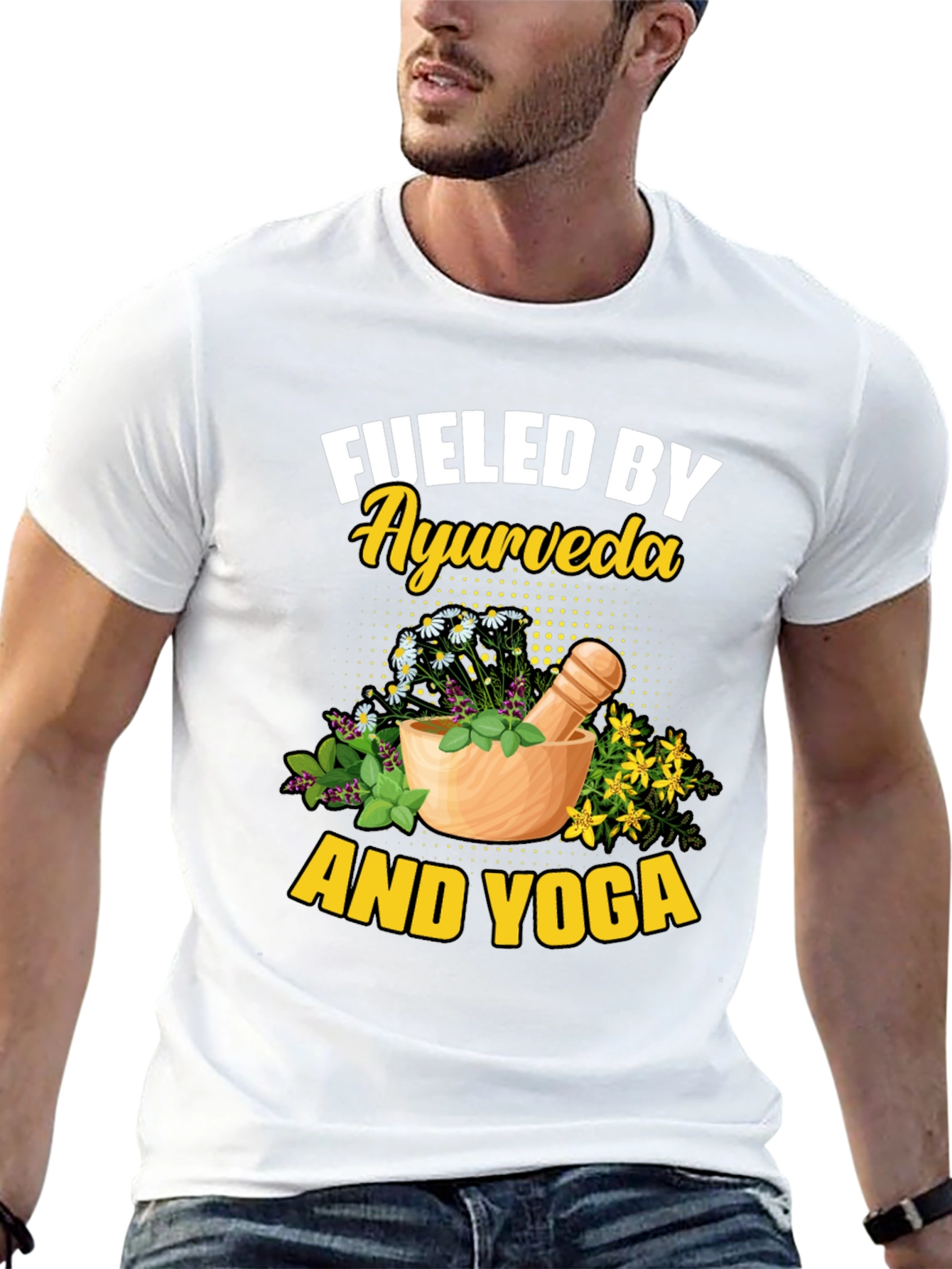 Fueled By Ayurveda and Yoga T-Shirt