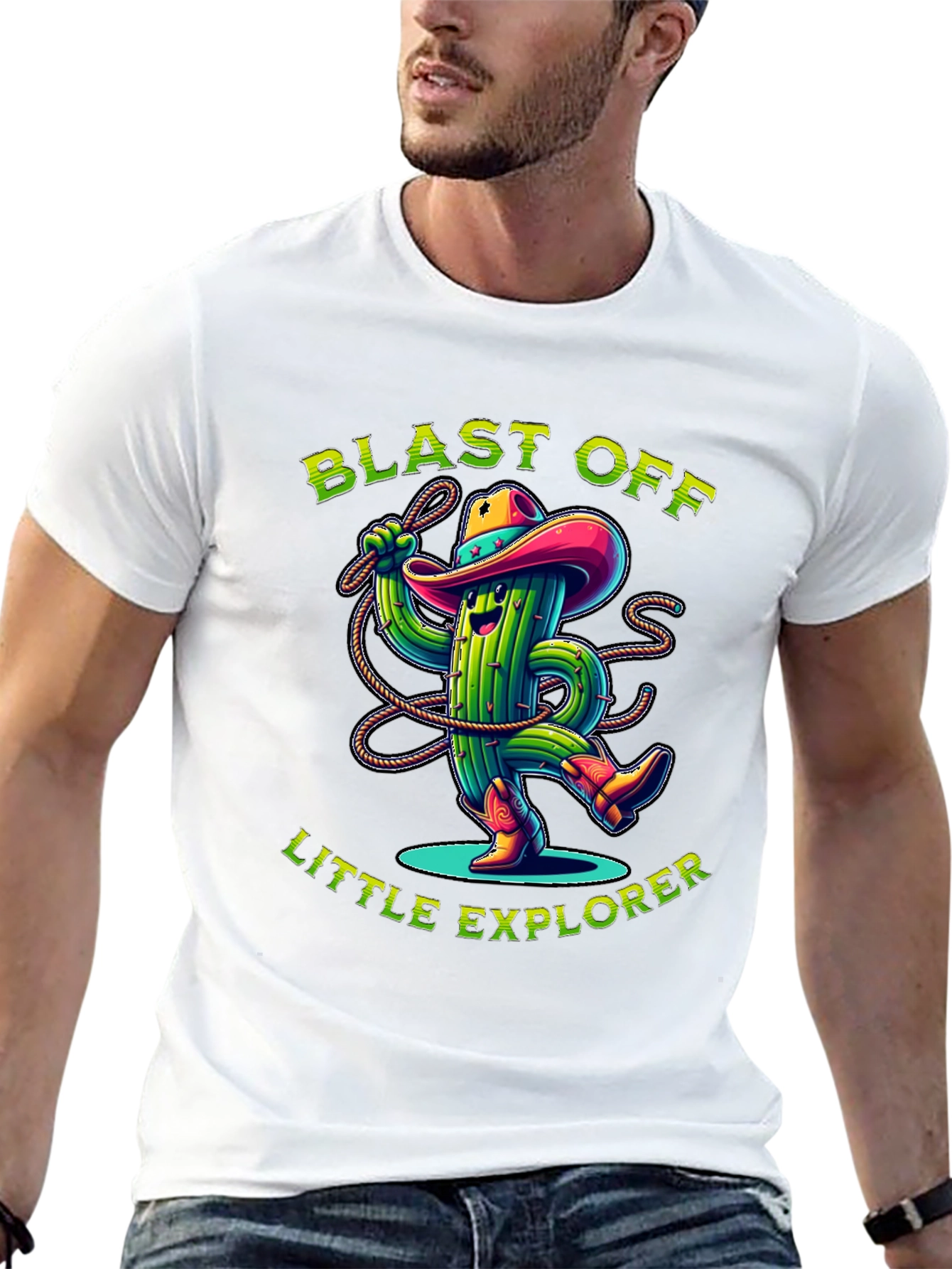 Blast Off Little Explorer T-Shirt