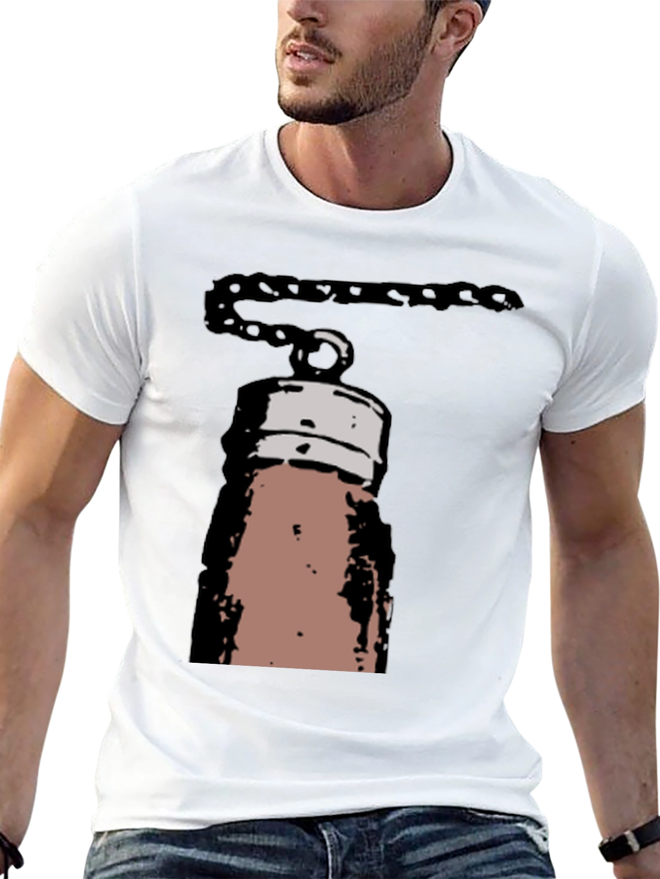 Unique Graphic Print T-Shirt