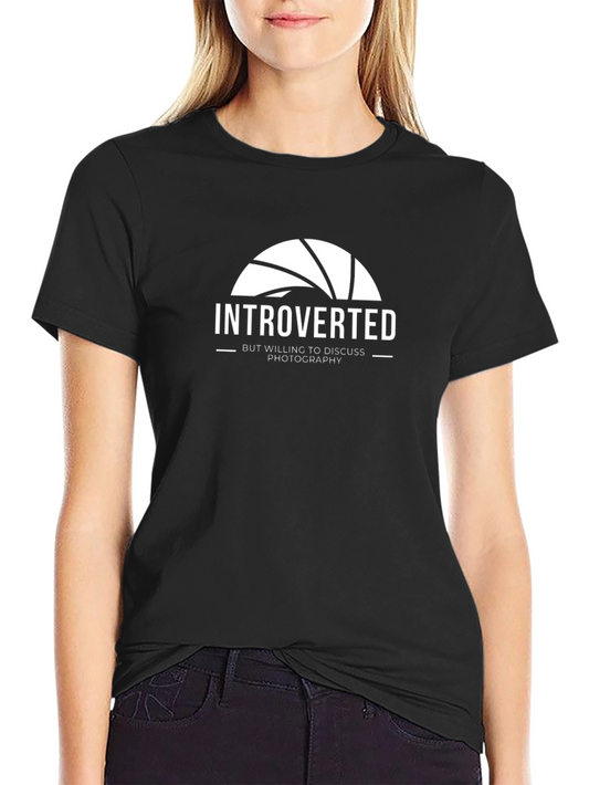 Introverted Photography Lovers Graphic Tee