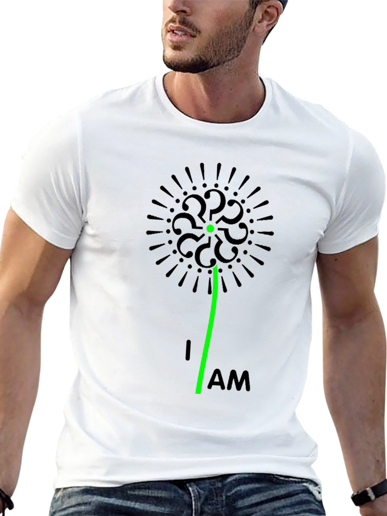 Question Everything Black T-Shirt - Unique Graphic Tee