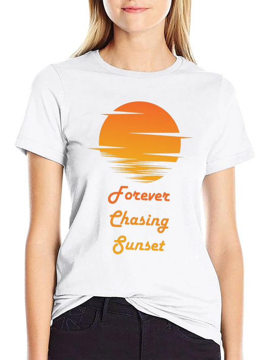 Sunset Chasing Graphic T-Shirt