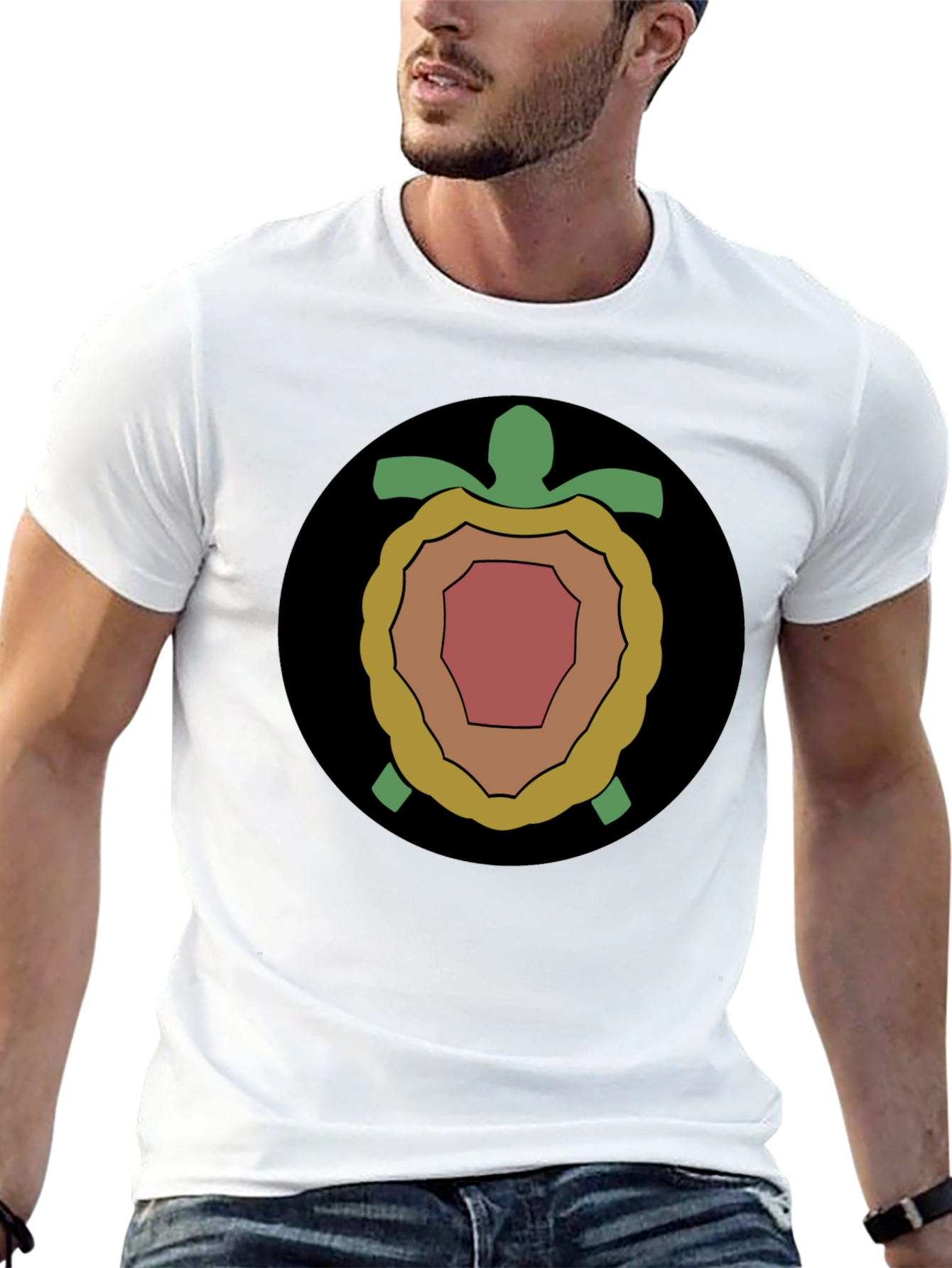 Turtle Graphic T-Shirt - Unique Design Casual Wear