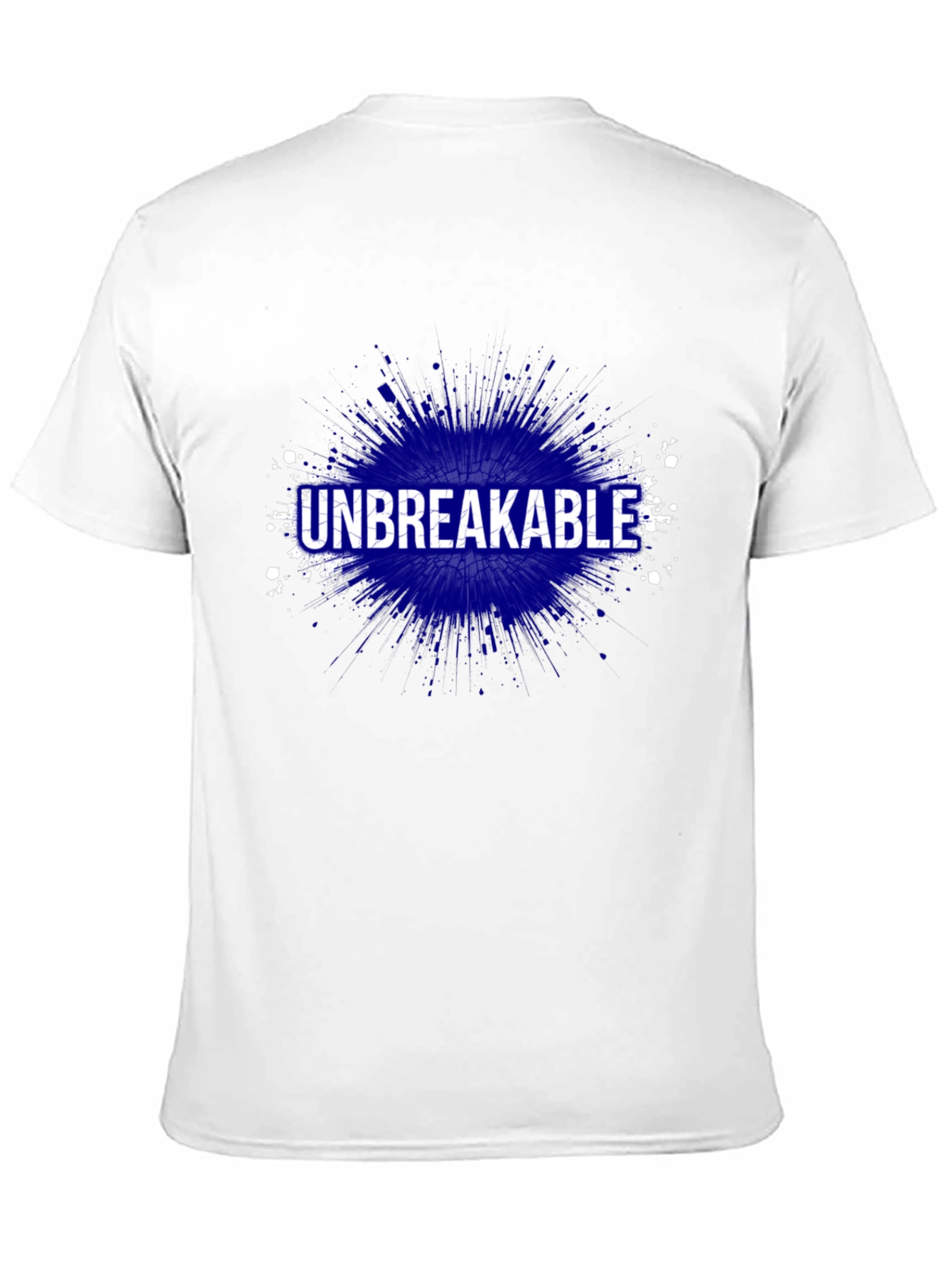 Unbreakable Graphic Print T-Shirt - Black