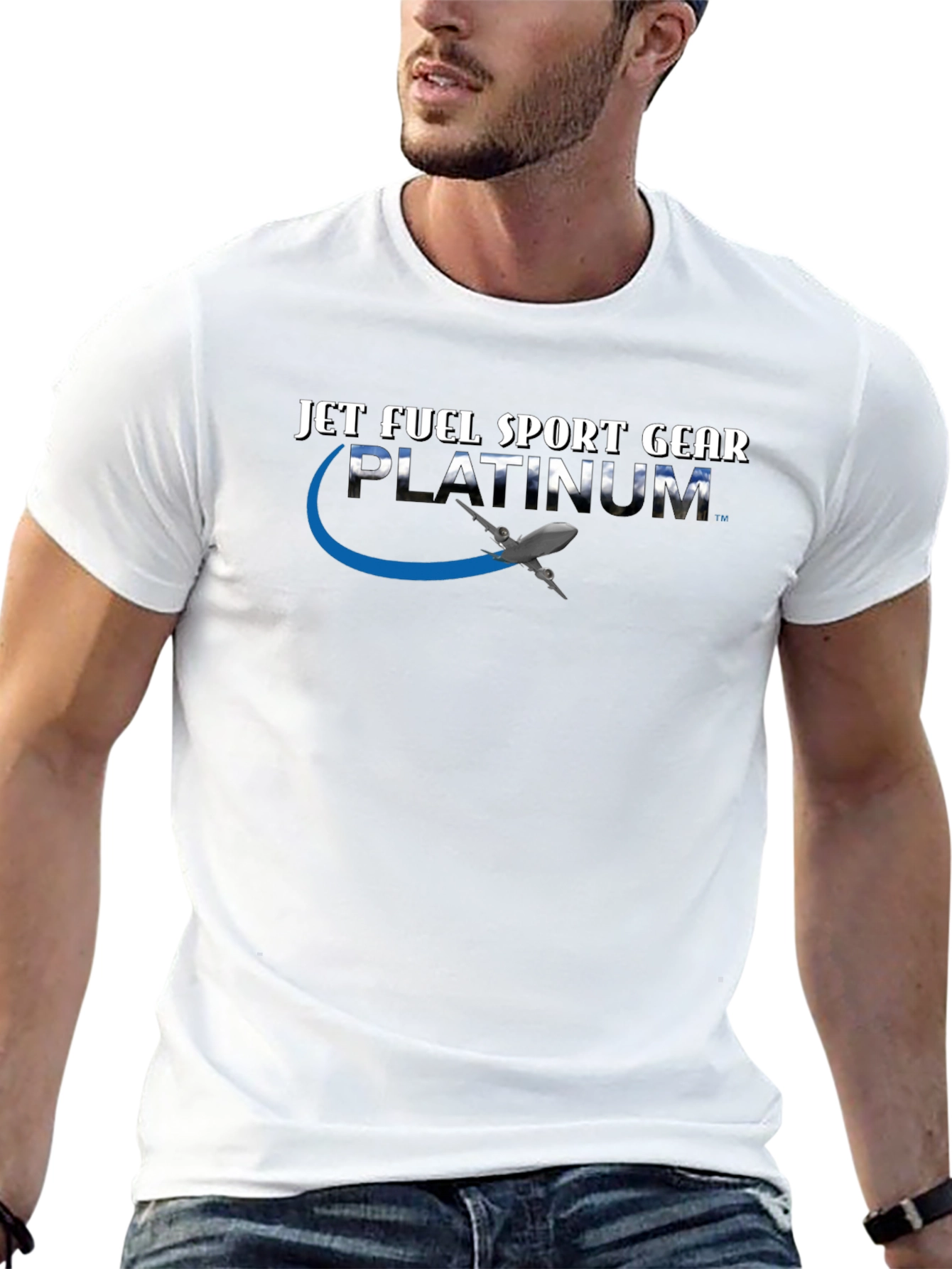 Jet Fuel Sport Gear Platinum T-Shirt