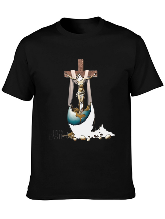 Jesus on the Cross Graphic T-Shirt