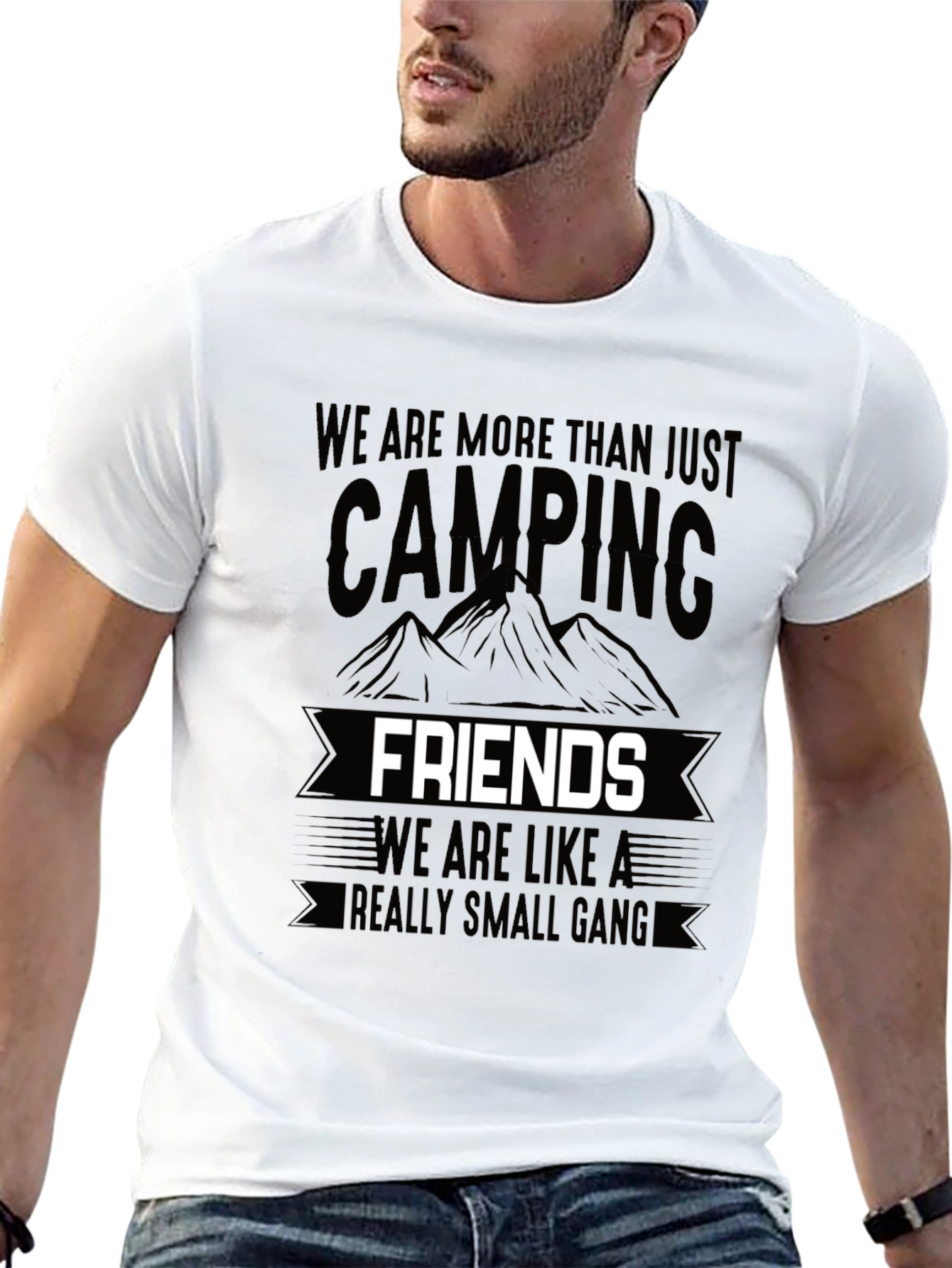 Camping Friends T-Shirt - Small Gang