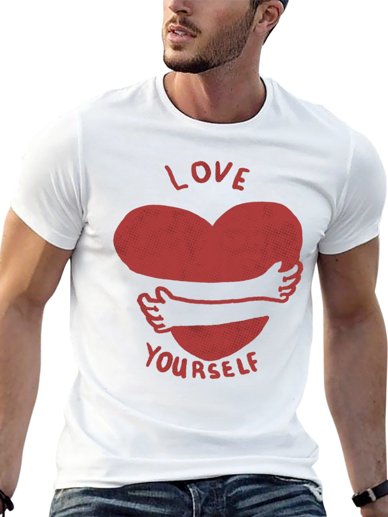 Love Yourself Graphic Tee - Trendy Comfort