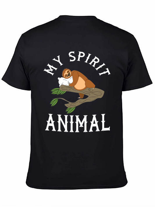 My Spirit Animal Sloth T-Shirt - Relaxed Style