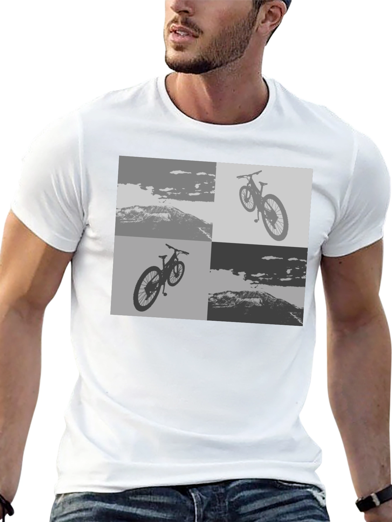 Mountain Bike T-Shirt - Adventure Ready