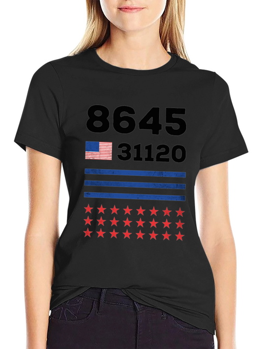 8645 31120 Stars & Stripes Graphic Tee