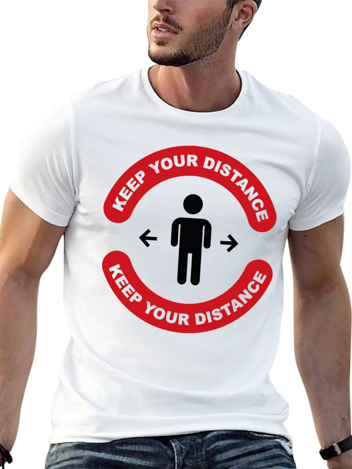 Keep Your Distance T-Shirt Social Distancing Tee