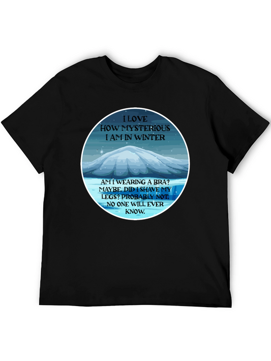 Mysterious Winter T-Shirt - Funny Slogan Tee