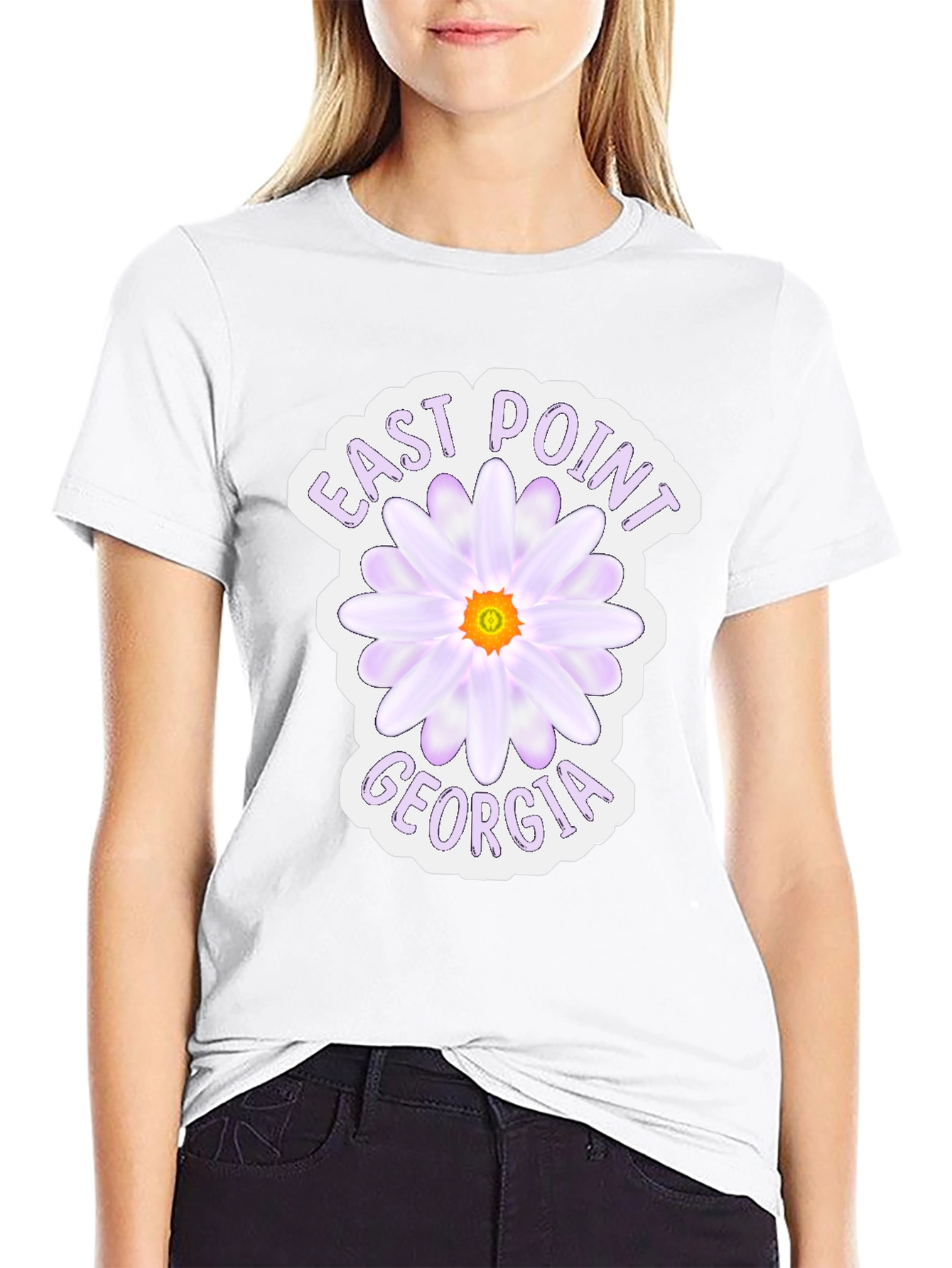 East Point Georgia Floral T-Shirt