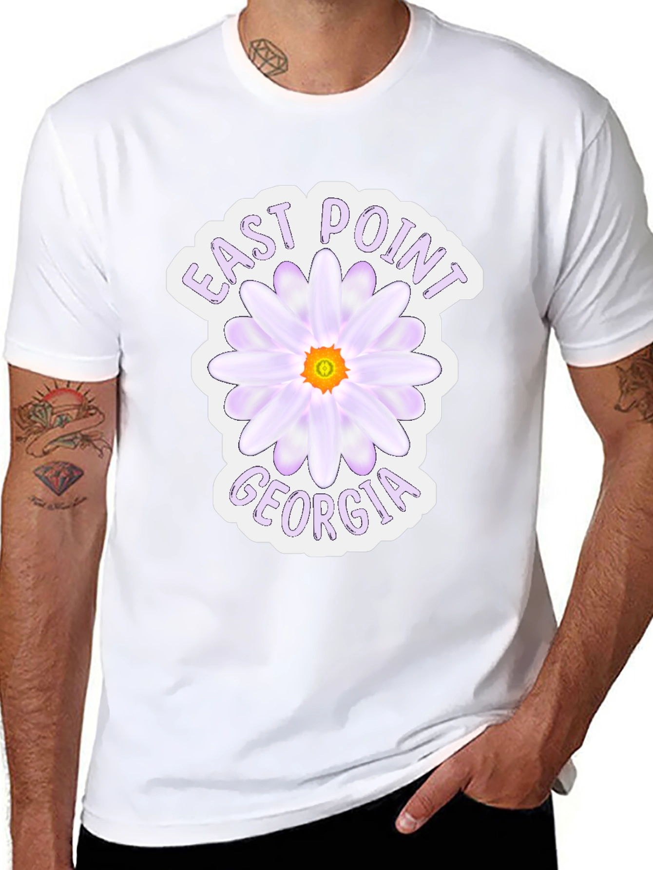 East Point Georgia Floral T-Shirt