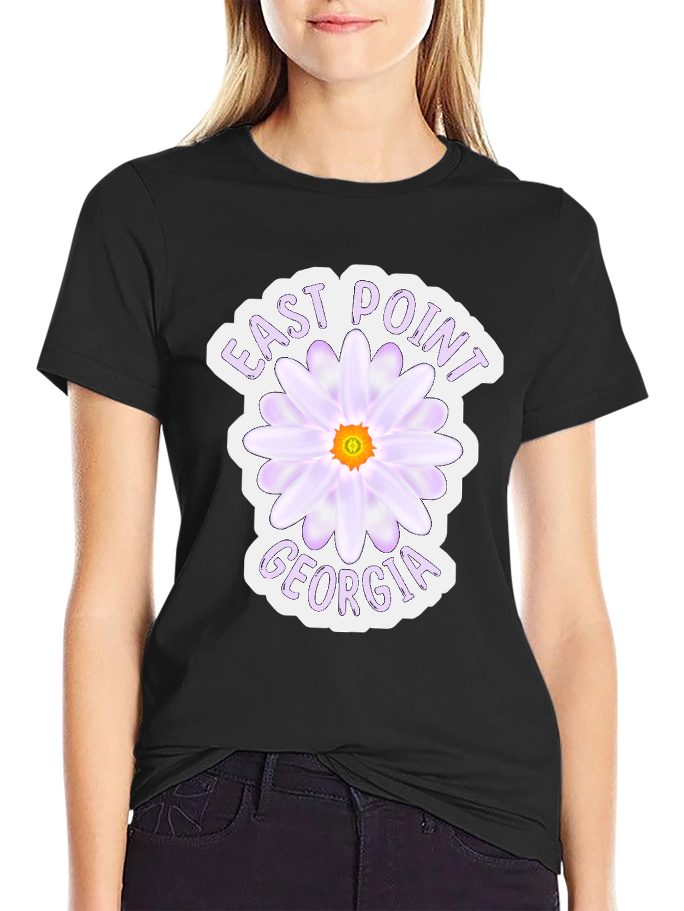 East Point Georgia Floral T-Shirt