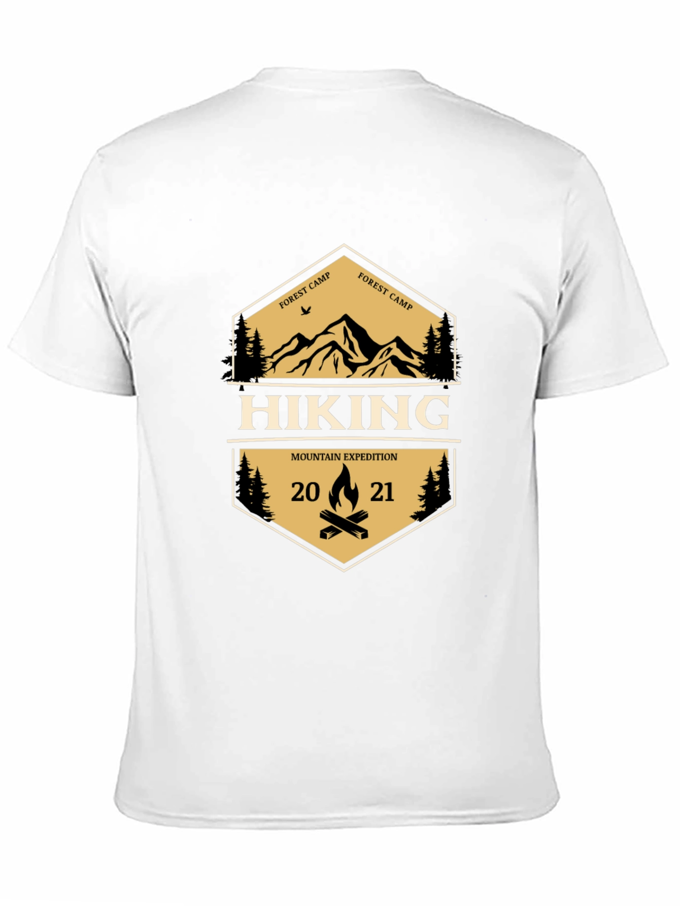 Hiking Mountain Expedition Graphic T-Shirt
