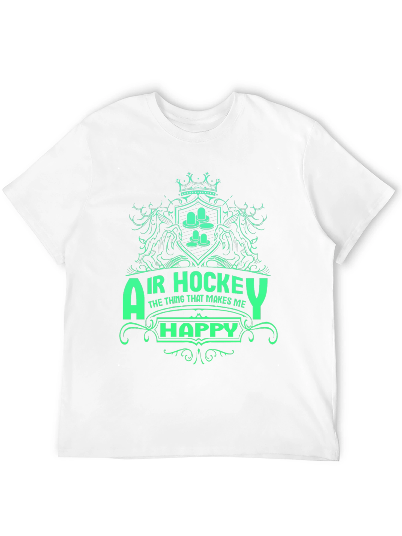 Air Hockey Makes Me Happy T-Shirt