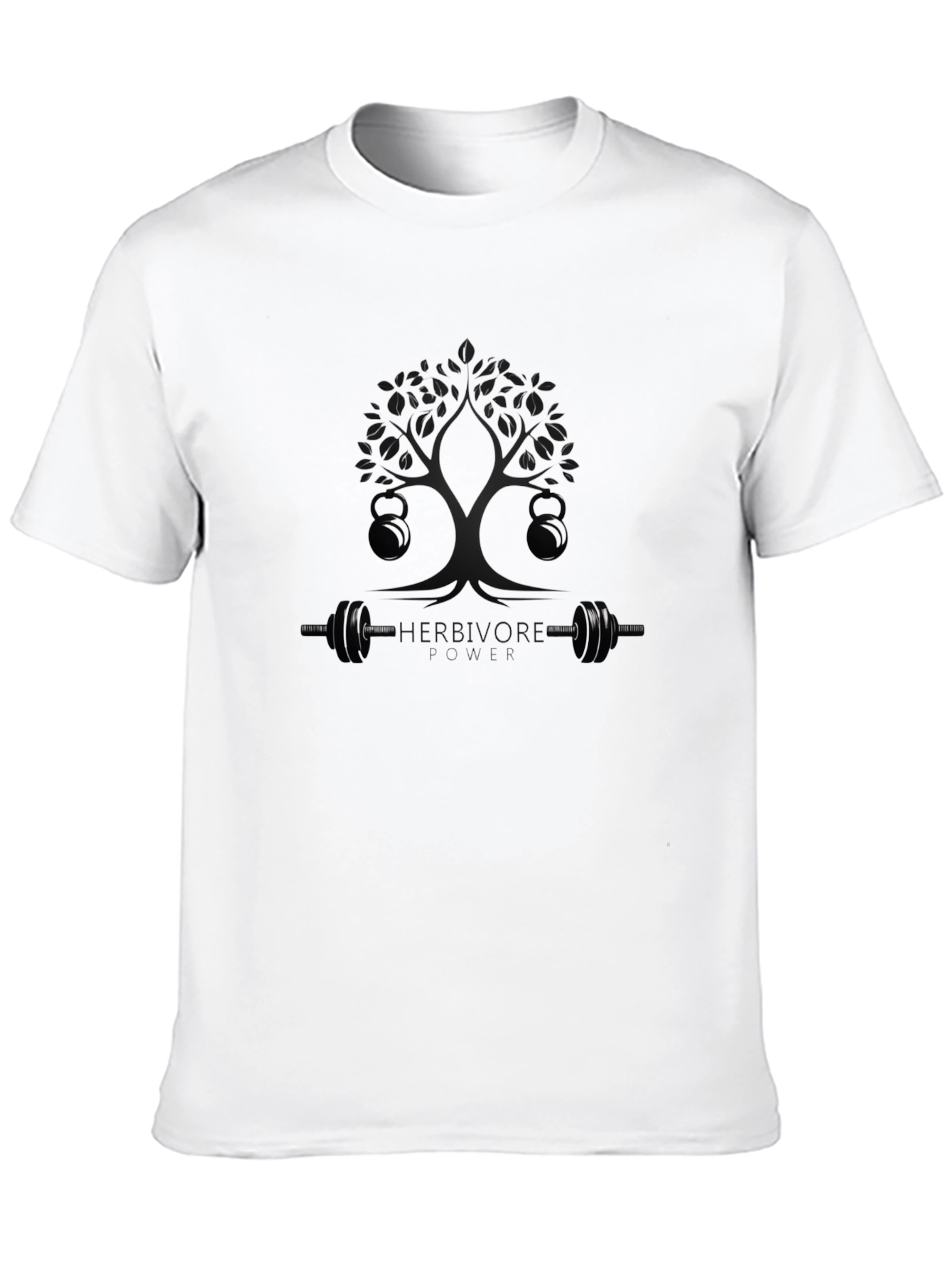 Herbivore Fitness Tree T-Shirt - Black