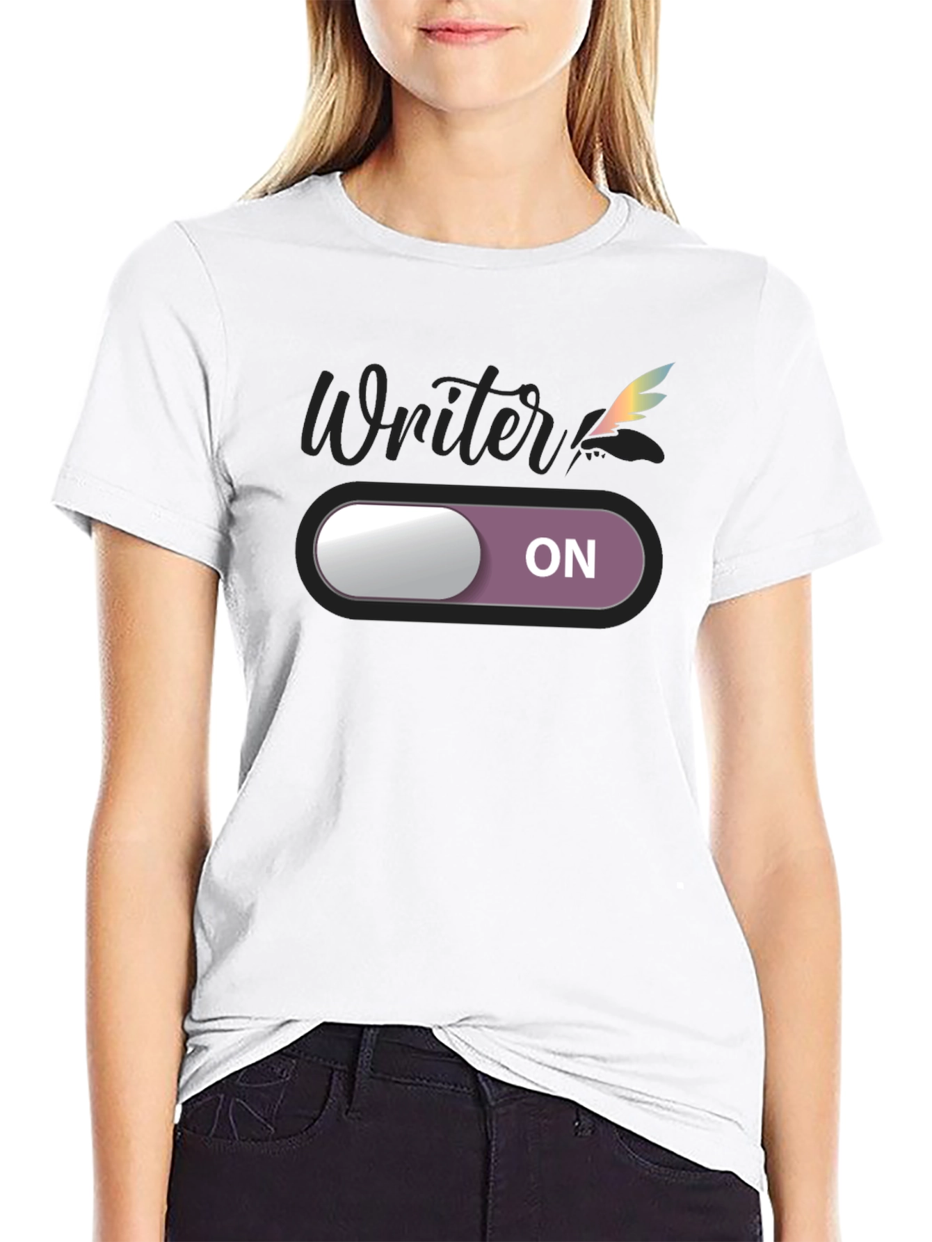 Writer Mode On T-Shirt - Creative Inspiration!