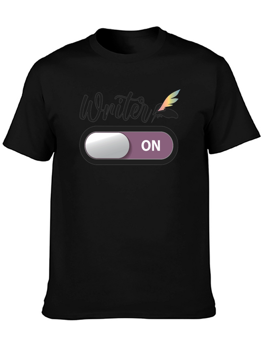 Writer Mode On T-Shirt - Creative Inspiration!