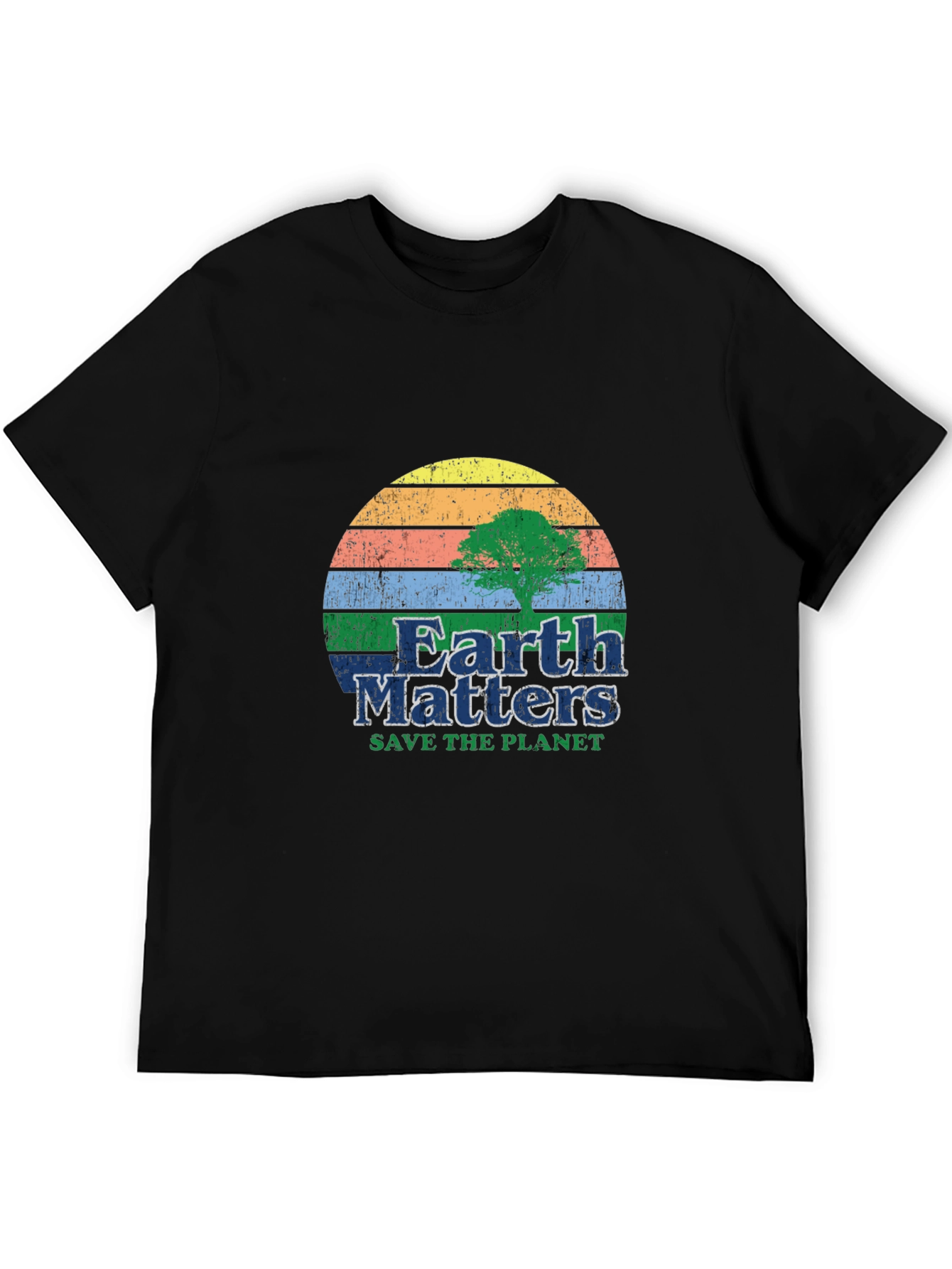 Earth Matters Save The Planet Graphic T-Shirt