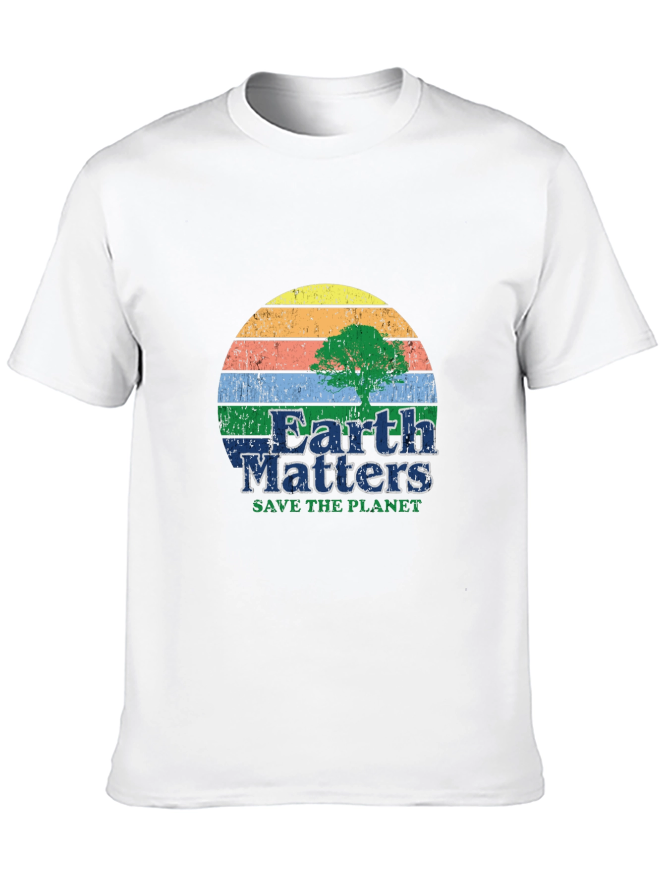 Earth Matters Save The Planet Graphic T-Shirt