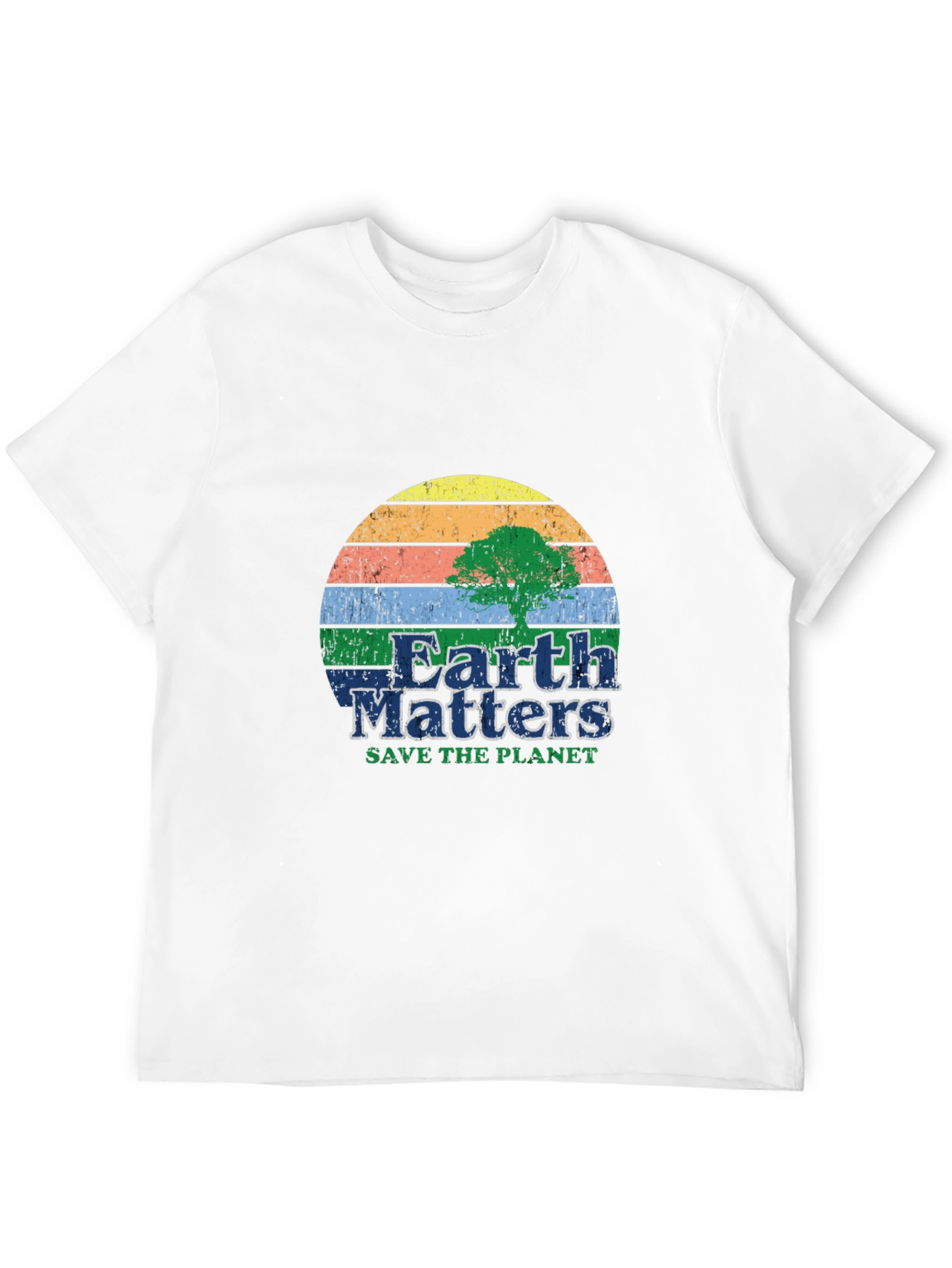 Earth Matters Save The Planet Graphic T-Shirt