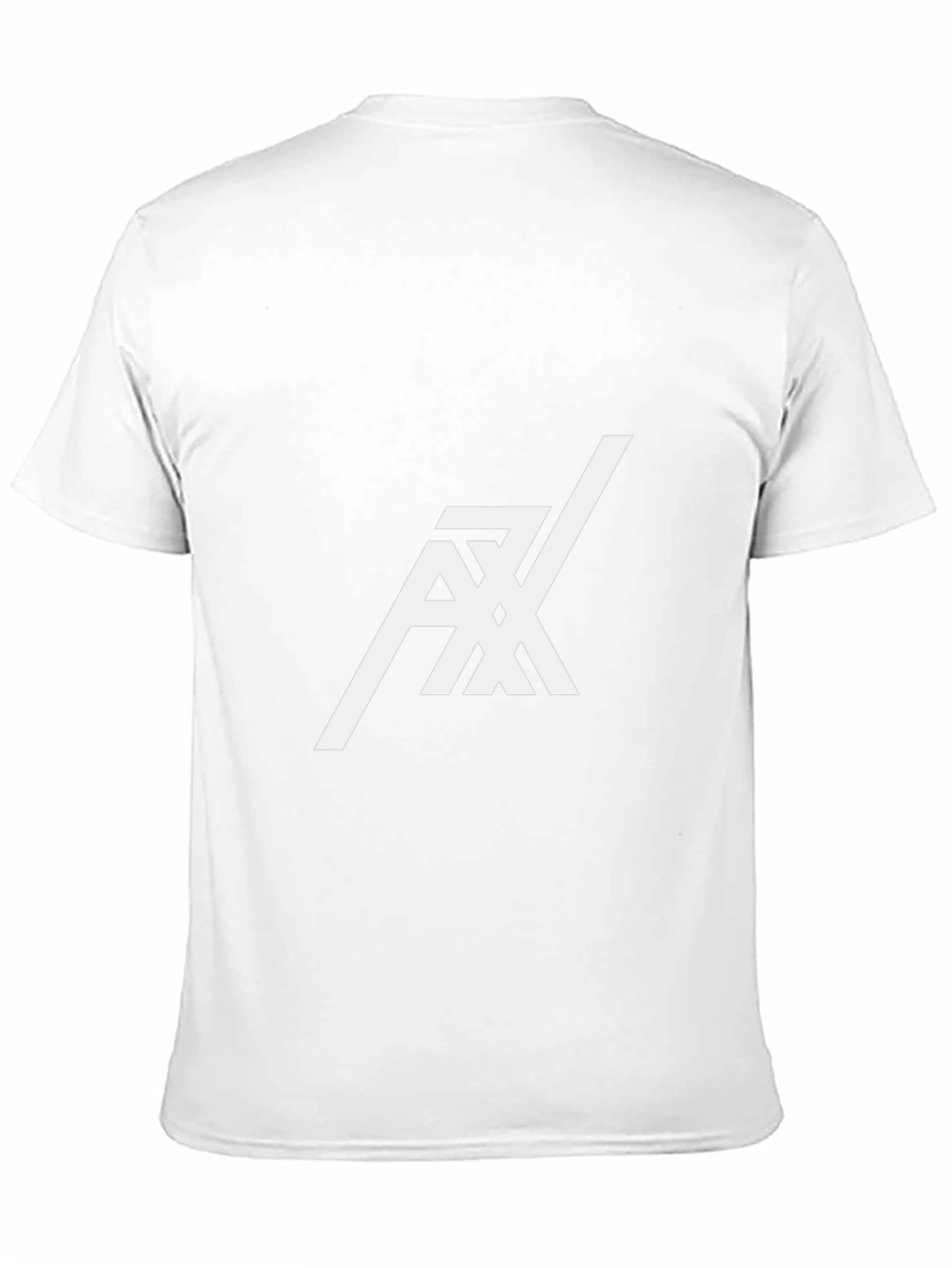 AX Stylish Graphic Tee - Black Cotton Blend