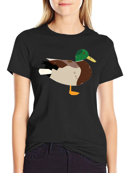 Duck Graphic T-Shirt - Mens Crew Neck Tee