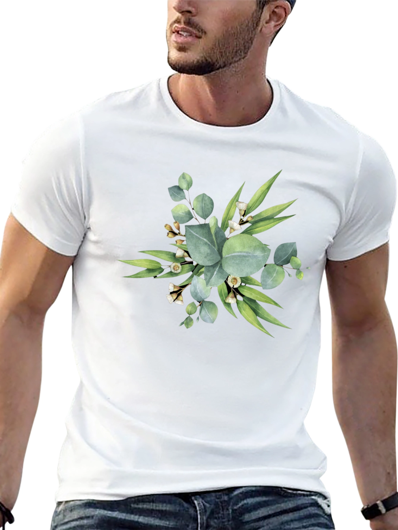 Botanical Black T-Shirt