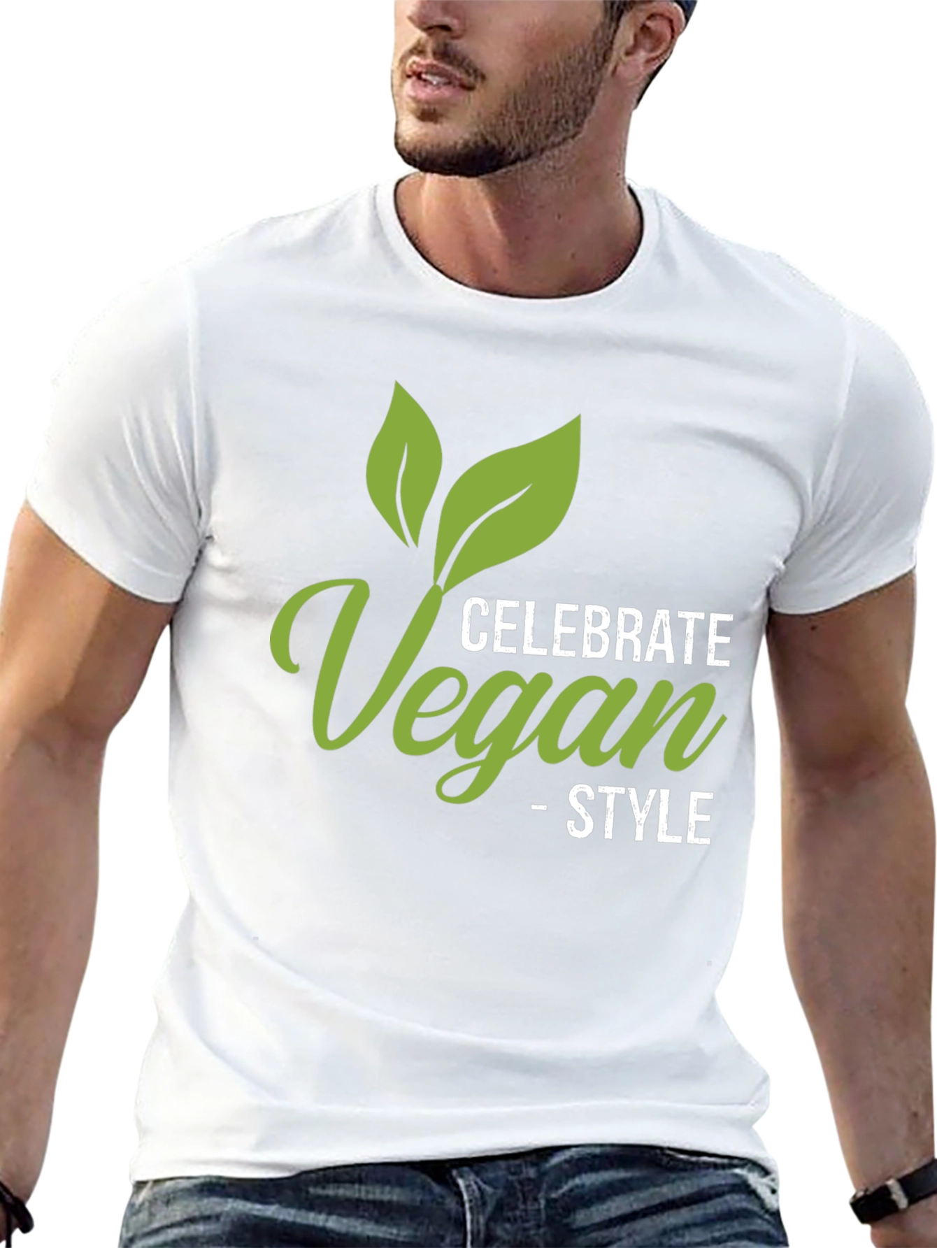 Celebrate Vegan Style Black T-Shirt
