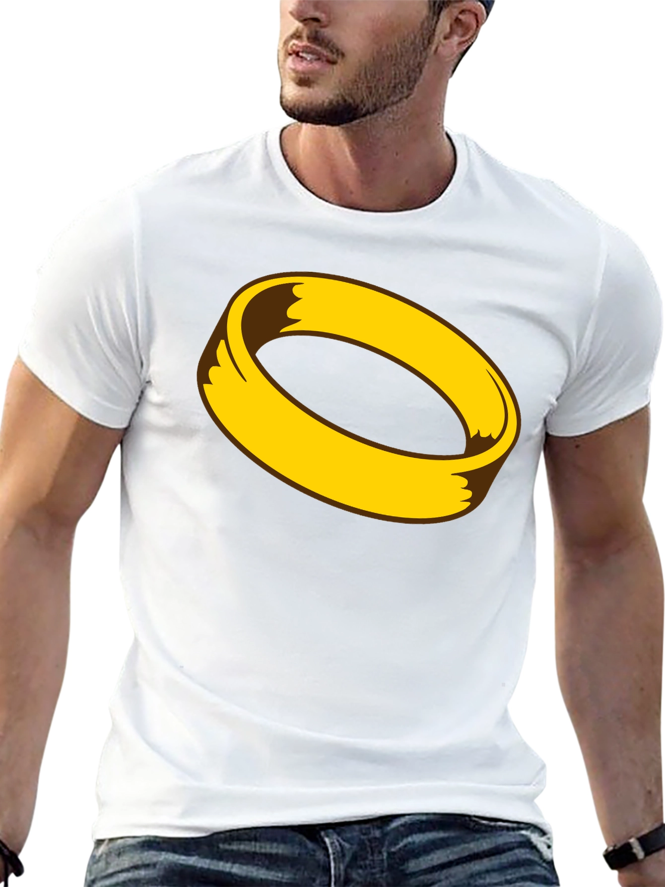 Halo Graphic Tee - Black Unisex Shirt