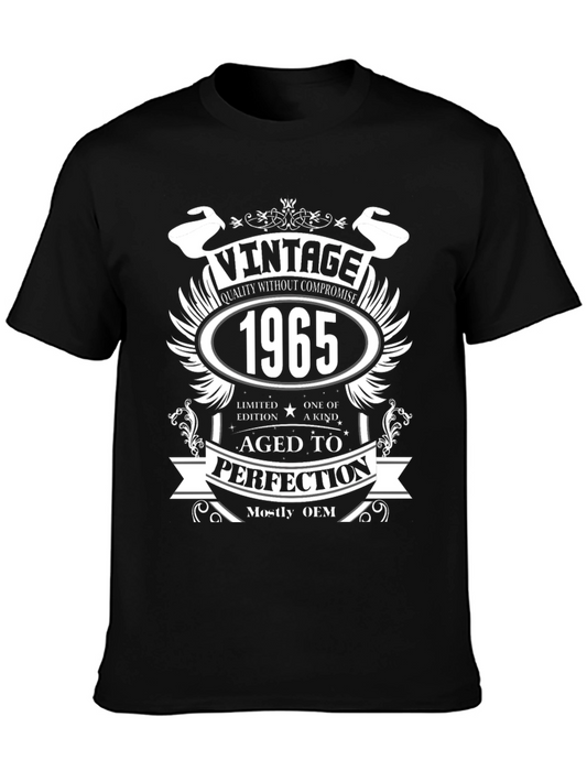 Vintage 1965 Aged To Perfection Graphic Tee
