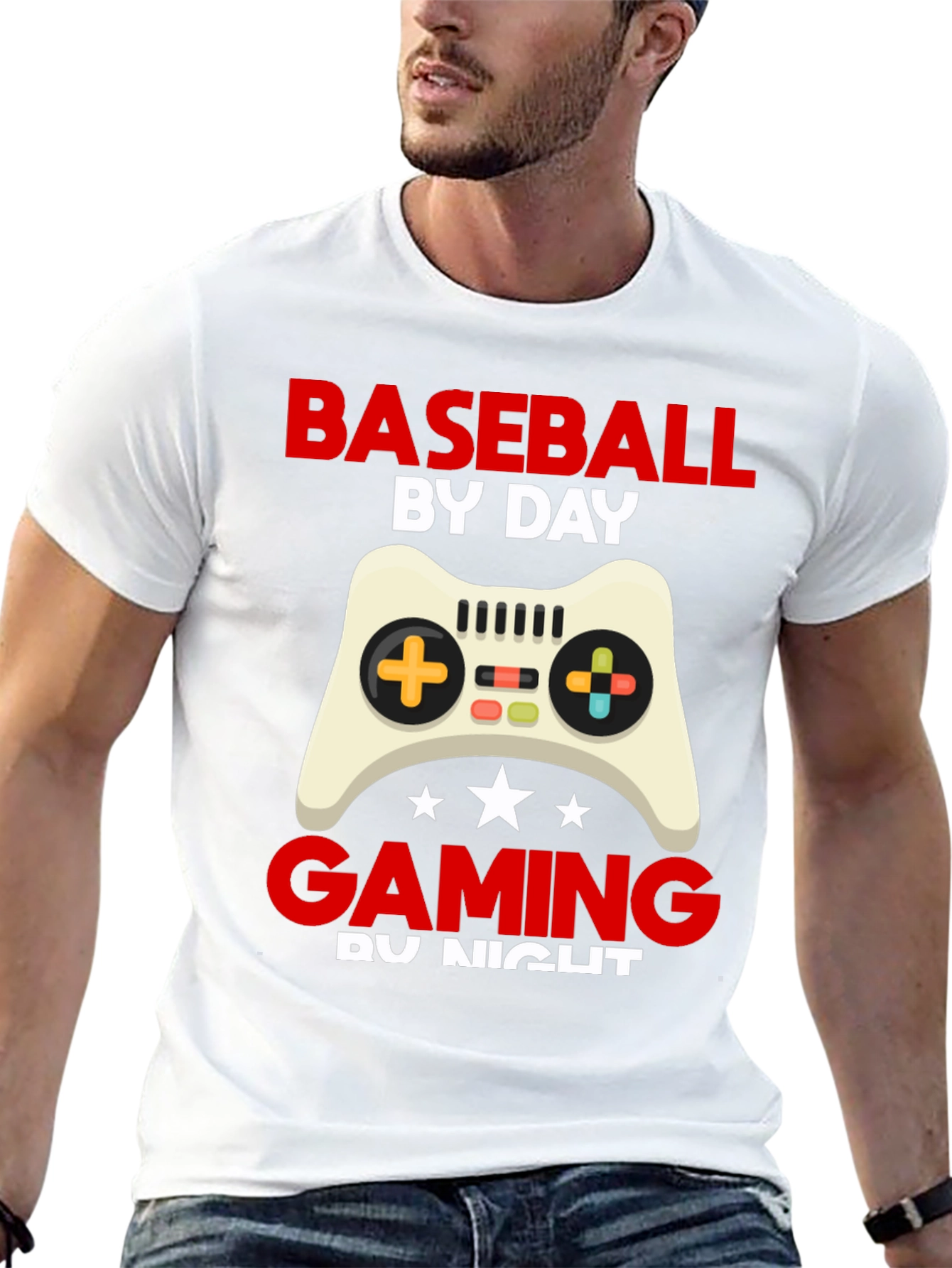 Baseball & Gaming T-Shirt