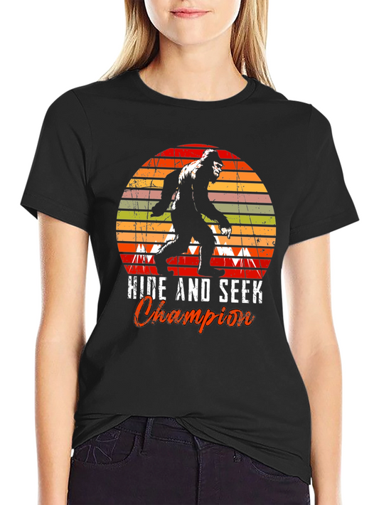 Hide and Seek Champion Bigfoot T-Shirt