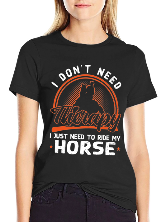 Horse Riding Therapy T-Shirt
