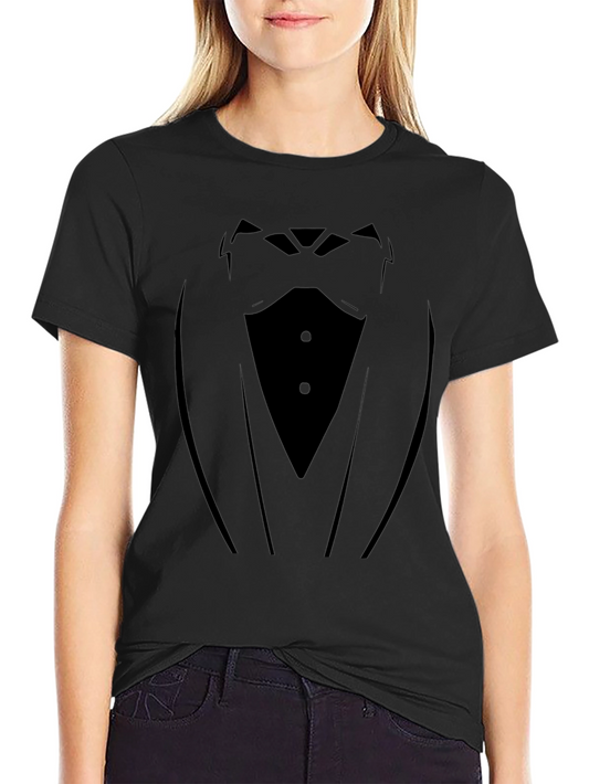 Tuxedo T-Shirt - Novelty Formal Wear Design