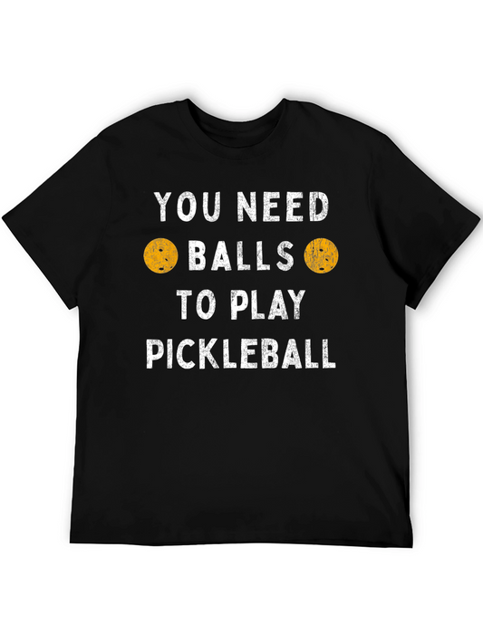 Pickleball Balls Graphic T-Shirt