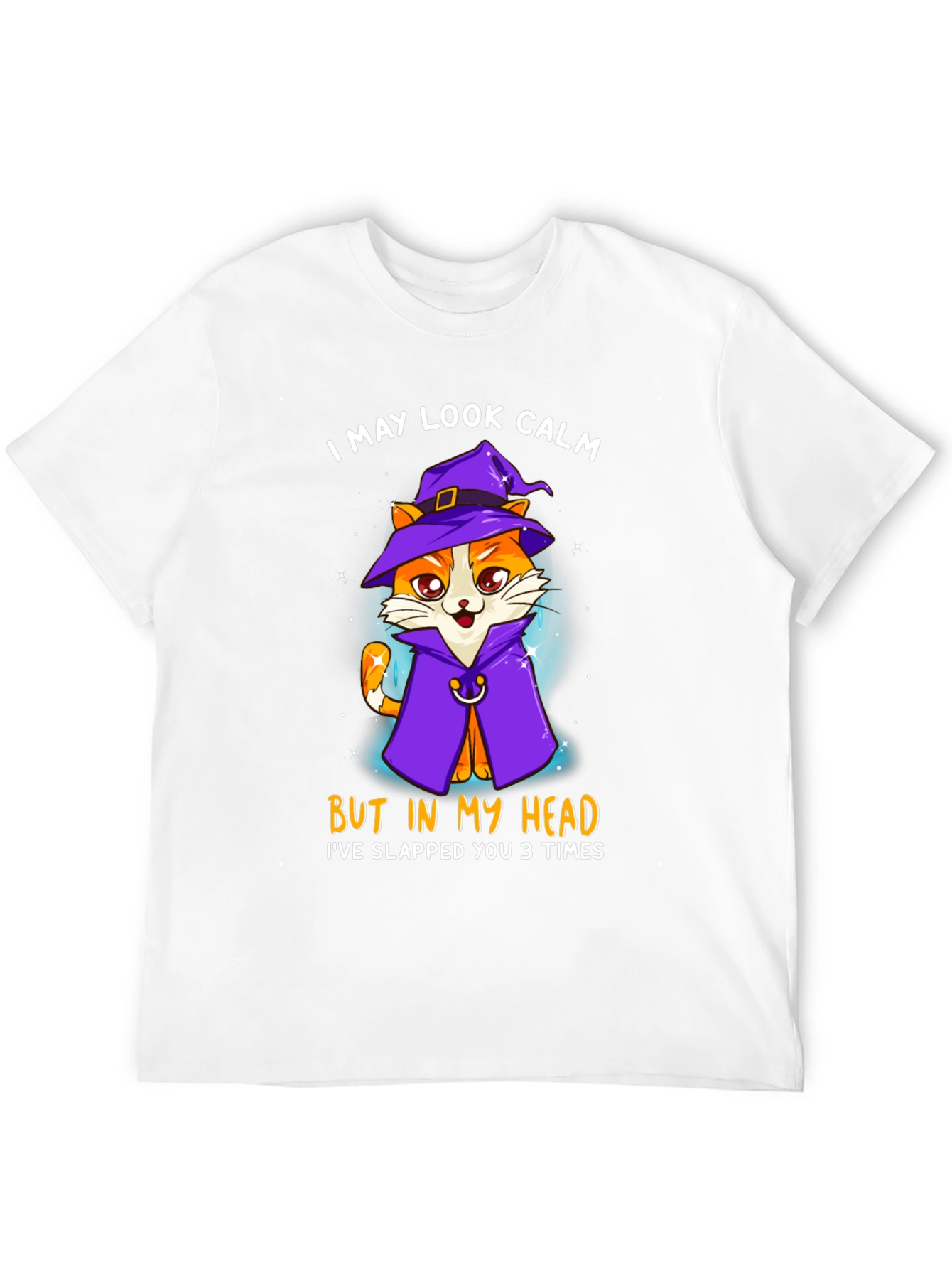 Cat Witch T-Shirt - I May Look Calm Tee