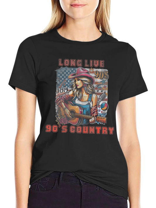 90s Country Music Graphic Tee