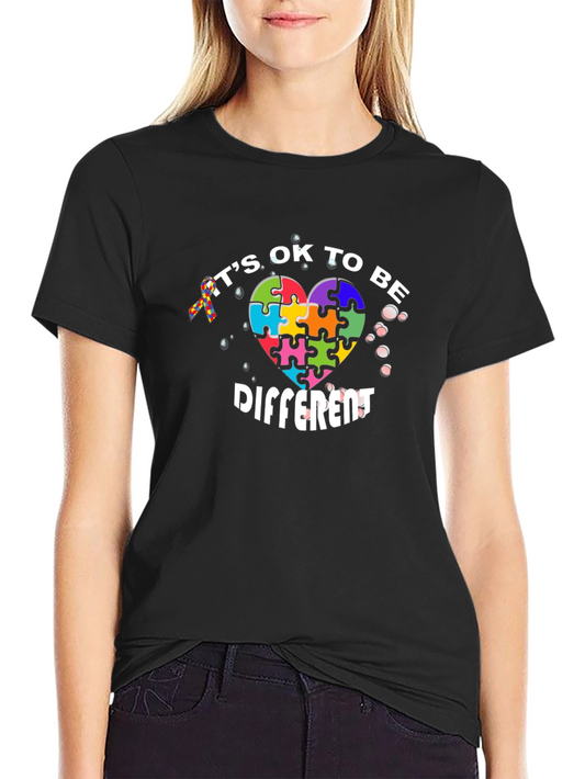 Its OK To Be Different Autism Awareness T-Shirt