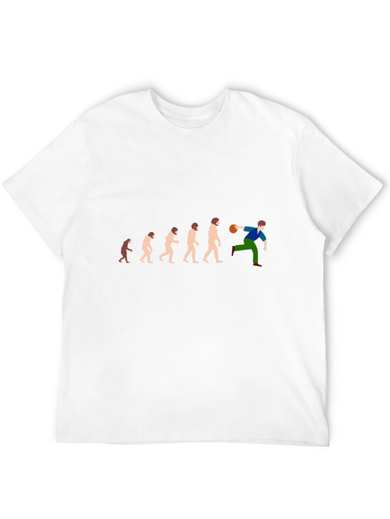 Evolution of Bowling T-Shirt Funny Bowler Gift